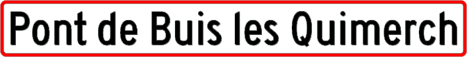 Courses à pieds à Quimerc’h (Pont de Buis les Quimerch)